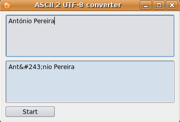 ASC 2 UTF-8 Converter